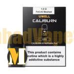 کارتریج کالیبرن ای ۳ یوول <br><span>Uwell Caliburn A3 Replacement Pod Cartridge</span>